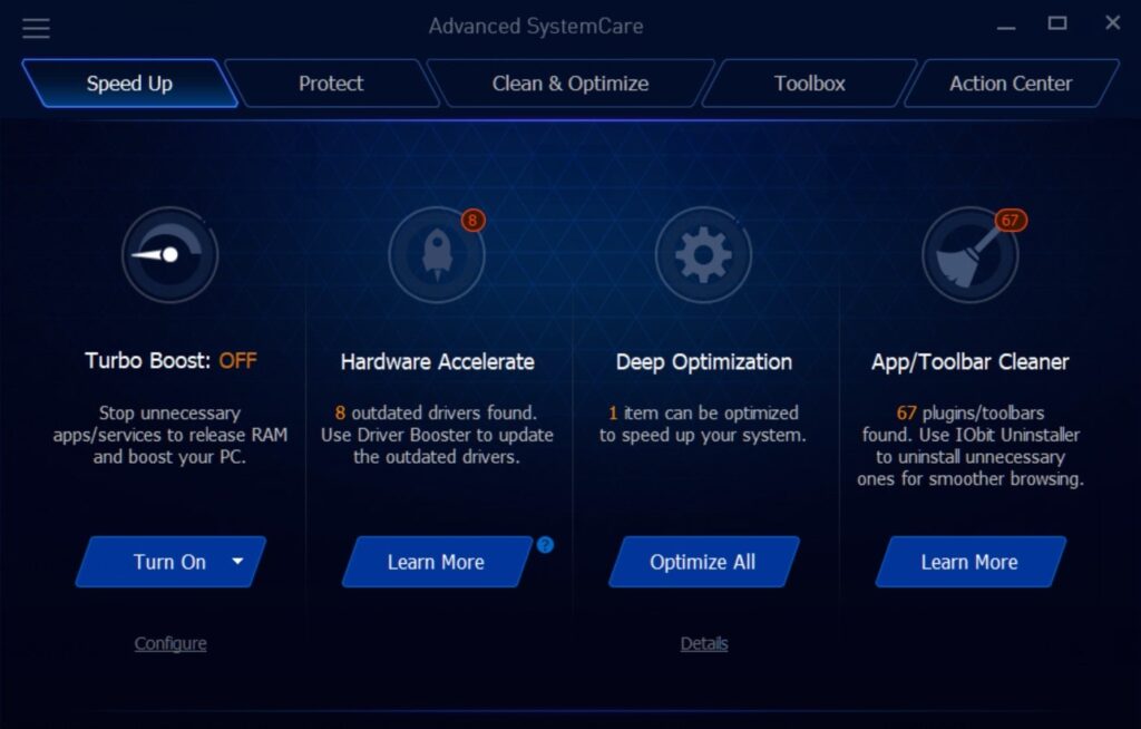 System Optimization & Tune-ups