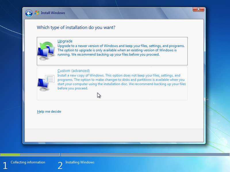 Operating System Installation